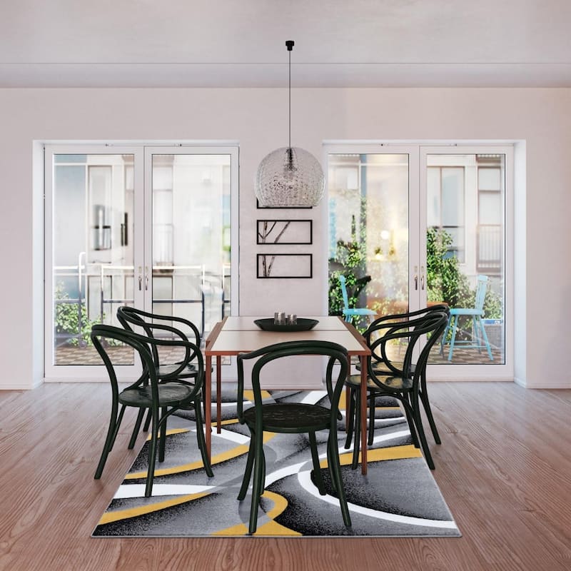 Luxe Weavers Modern Area Rug