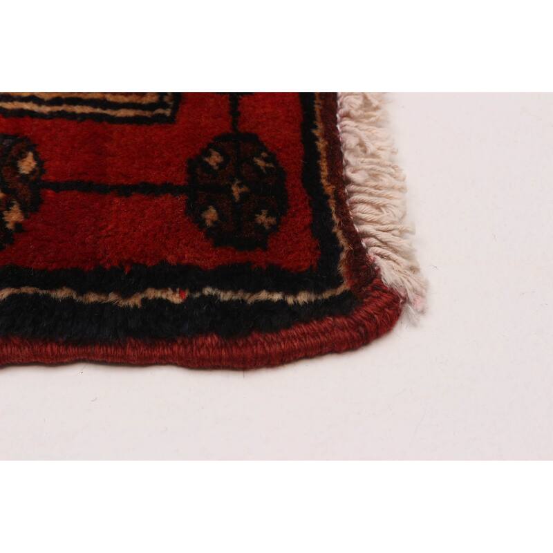 ECARPETGALLERY Hand-knotted Konya Anatolian Navy Wool Rug - 4'4 x 9'0