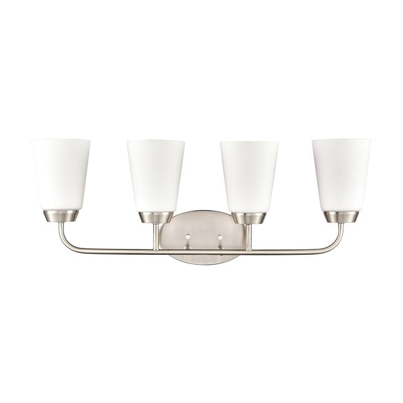 Winslow 12.5-inch Wide 2-Light Vanity Light in Brushed Nickel