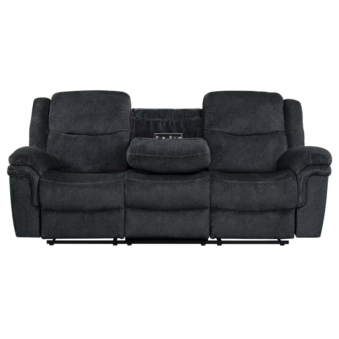 Home Theater Seating Manual Reclining Sofa Function Sofa Set On