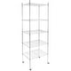 preview thumbnail 1 of 7, Mount-It! 5 Tier Wire Shelving with Wheels | Kitchen Storage