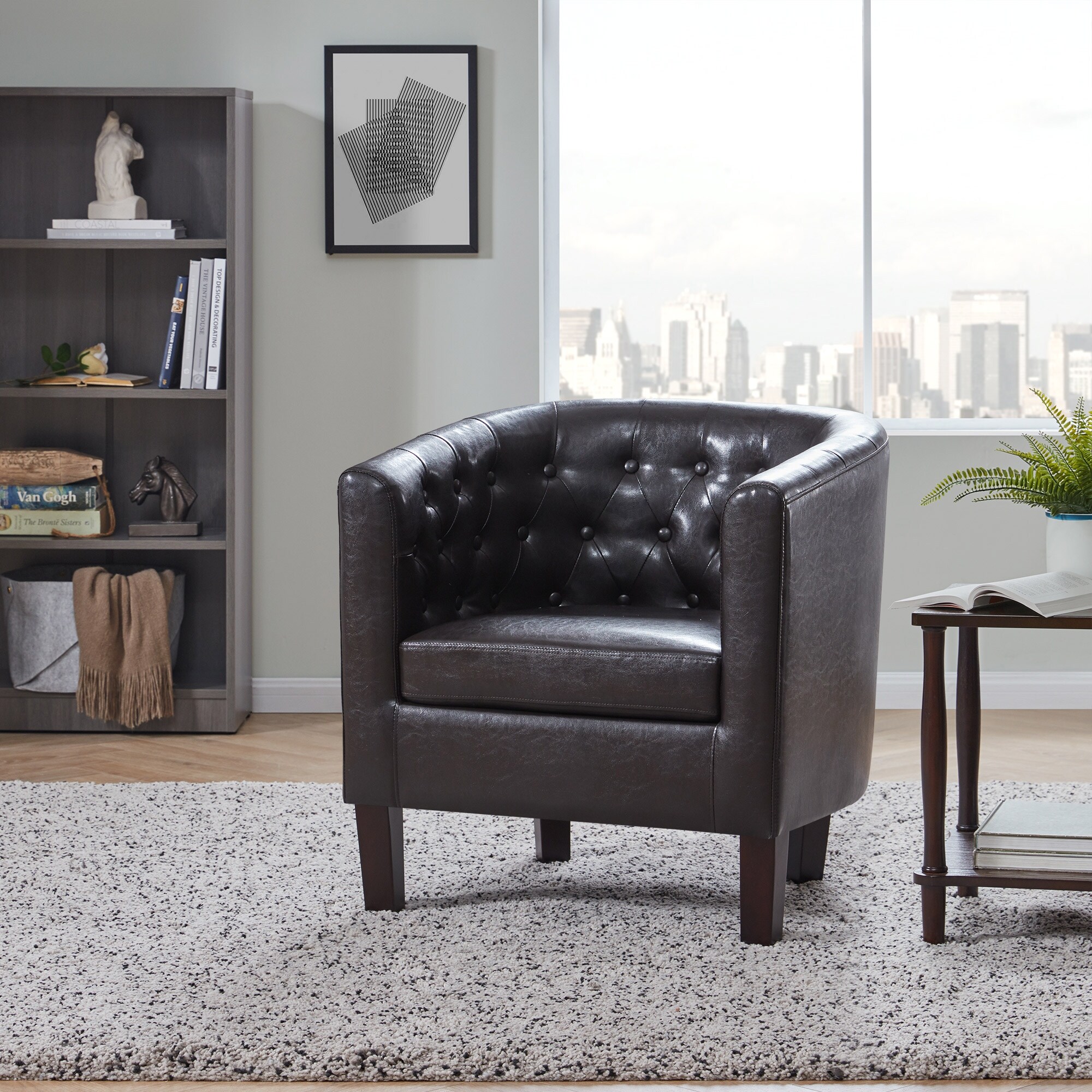 Belleze barrel chair on sale