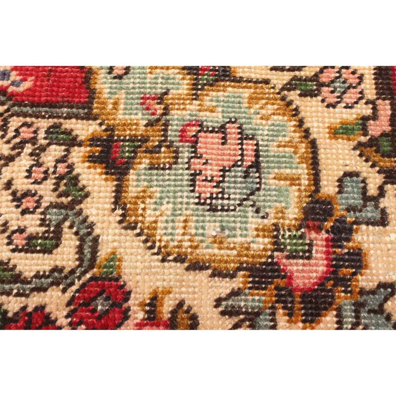 ECARPETGALLERY Hand-knotted Antalya Vintage Red Wool Rug - 4'3 x 5'8