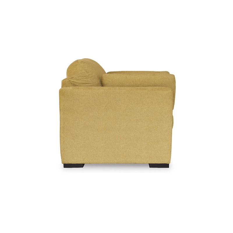 Signature Design by Ashley Keerwick Yellow Oversized Chair - 48"W x 41"D x 39"H