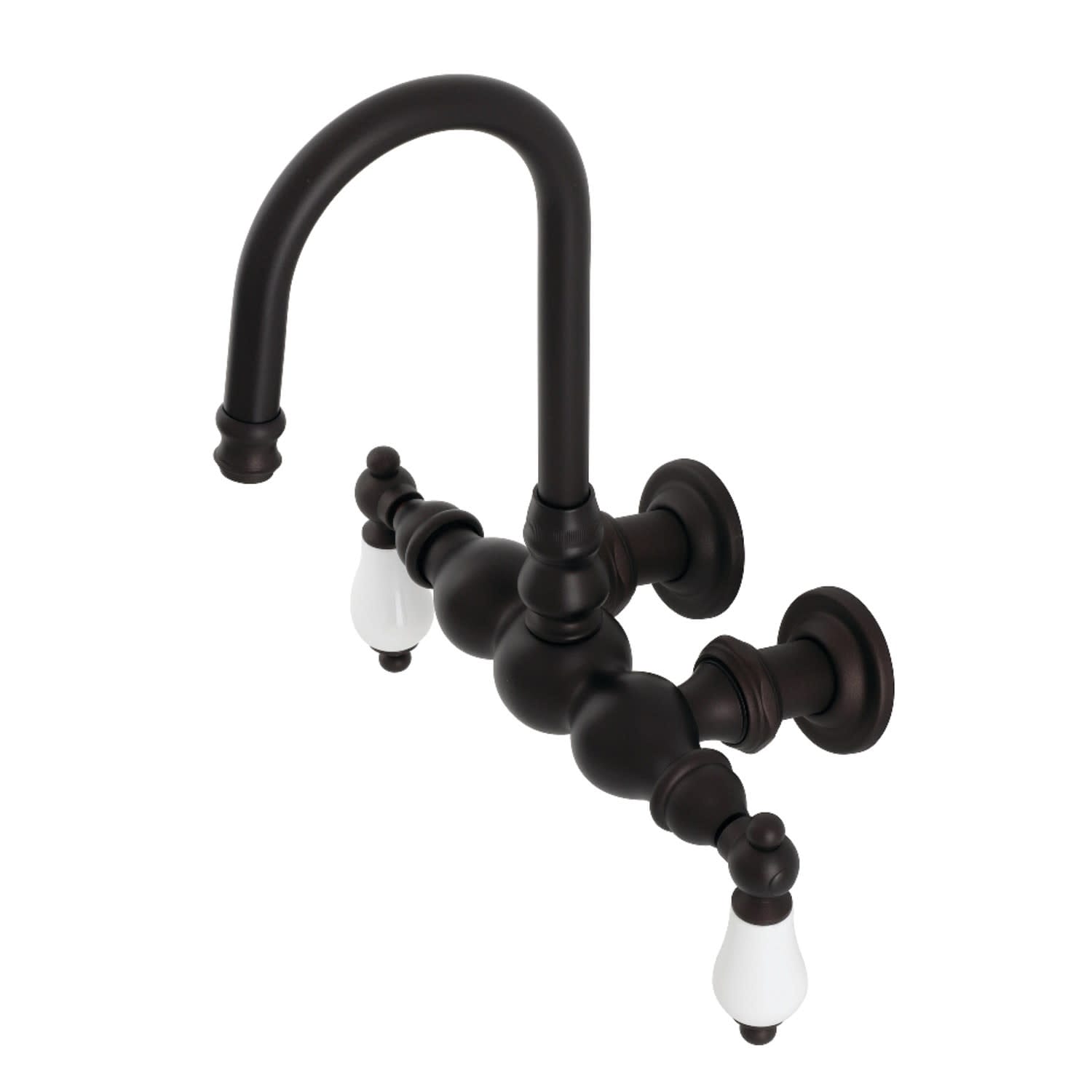 Kingston Brass Vintage Wall Mounted Clawfoot Tub Filler