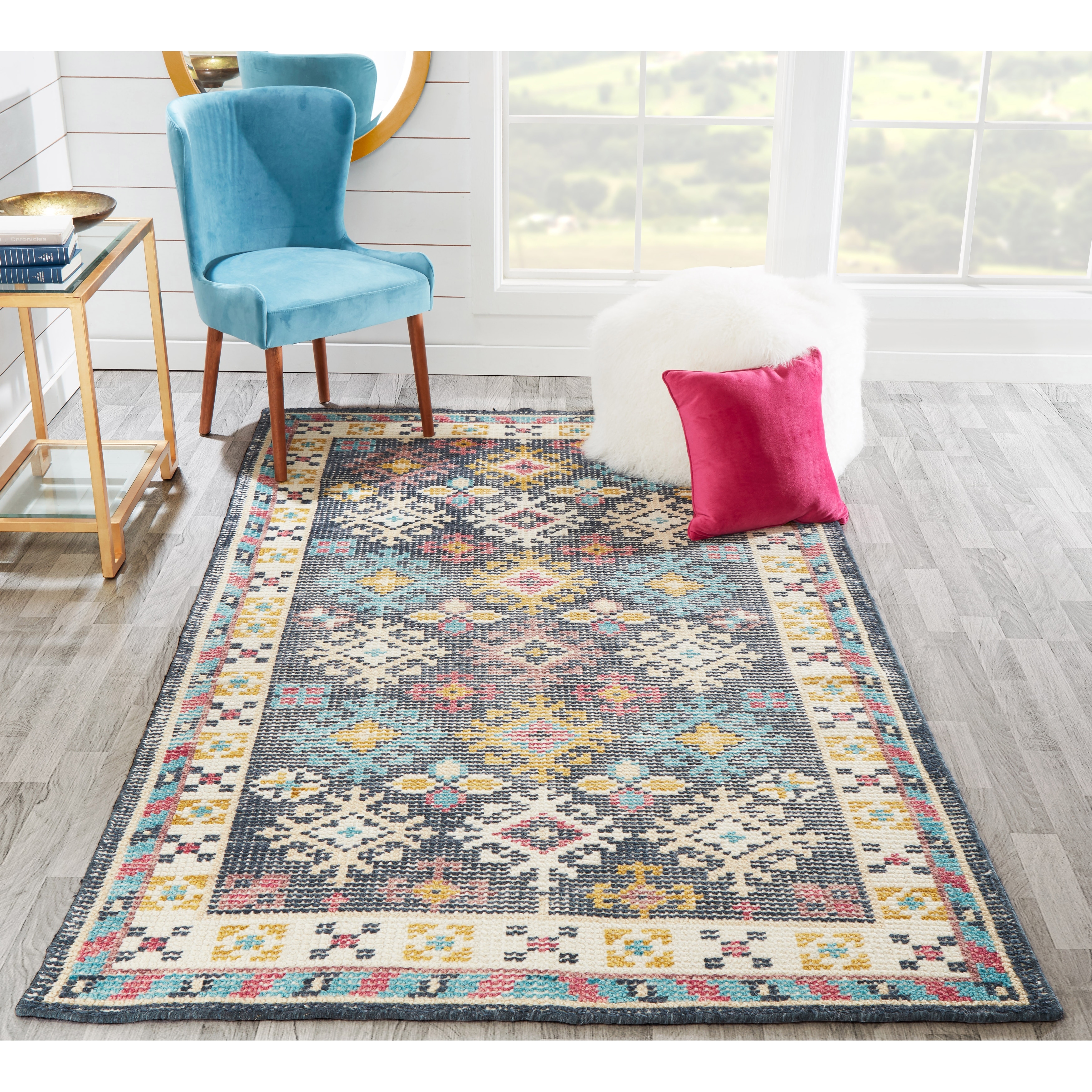Momeni Ophelia Hand Knotted Transitional Wool Area Rug