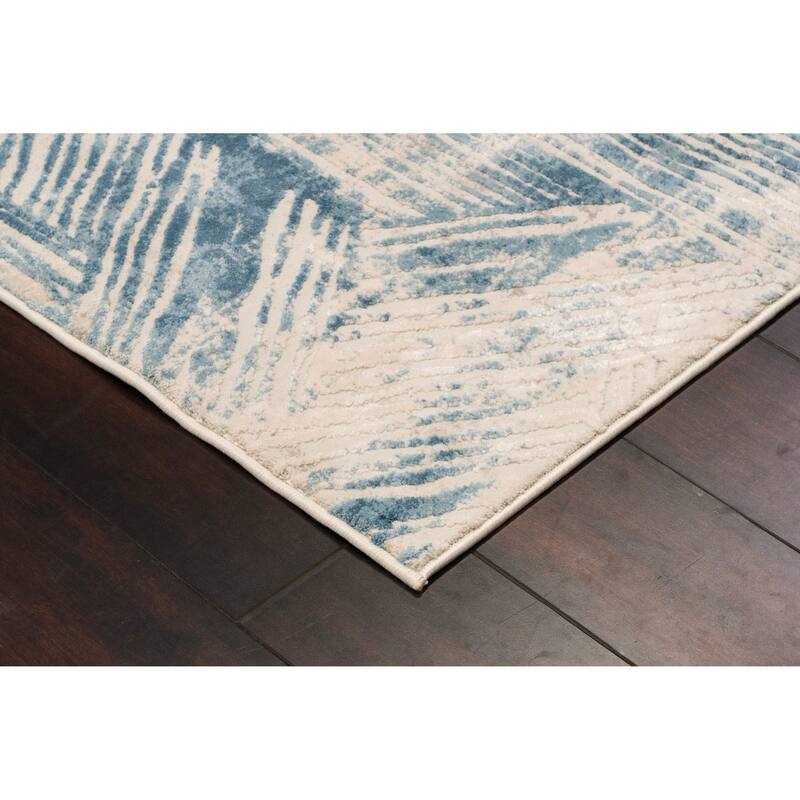 Dynamic Rugs Quartz Transitional Area Rug