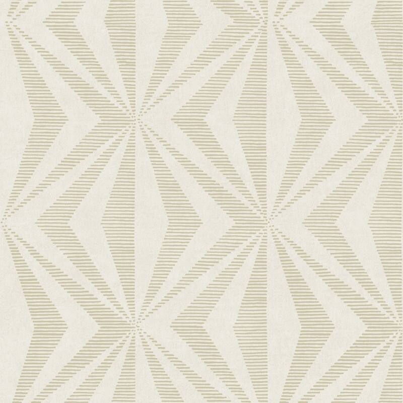 Advantage Monge Gold Geometric Wallpaper