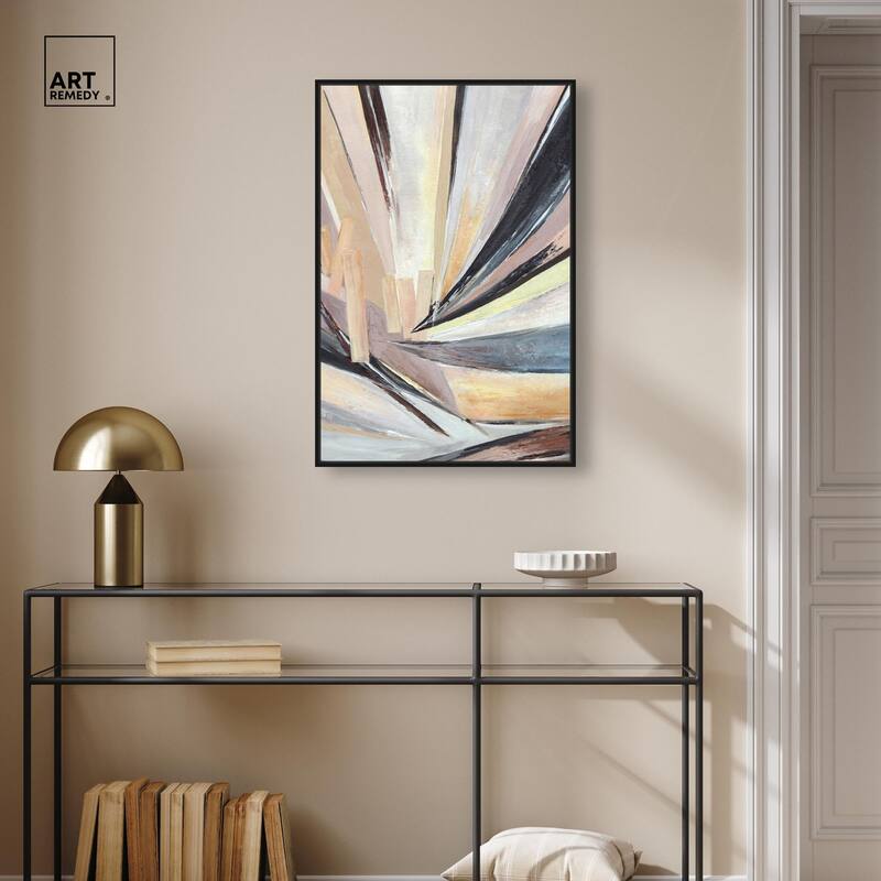 Balancing Lines I Canvas by Art Remedy