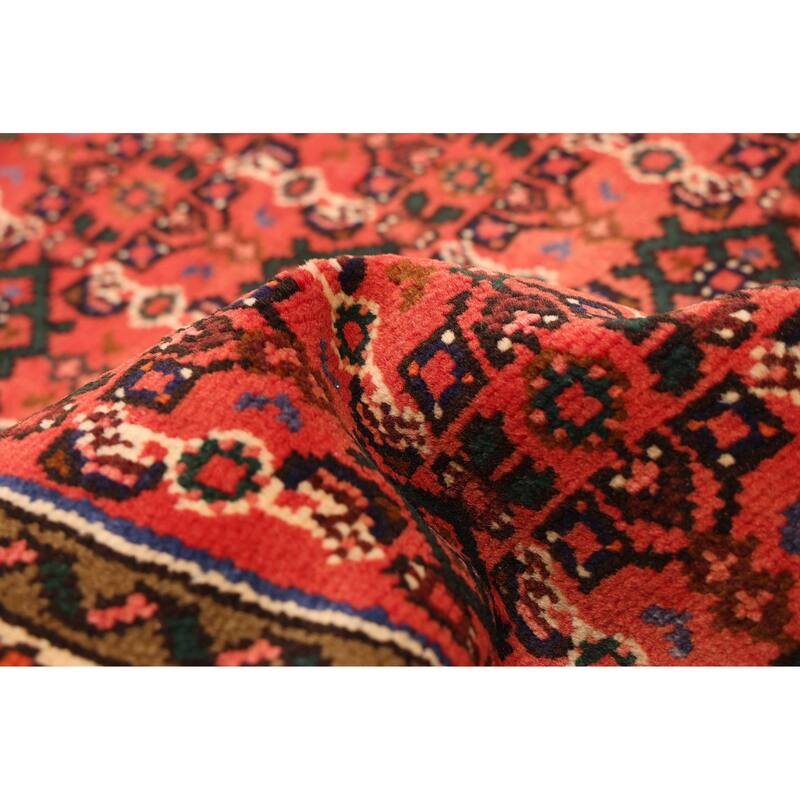 ECARPETGALLERY Hand-knotted Andelz Red Wool Rug - 3'1 x 6'1