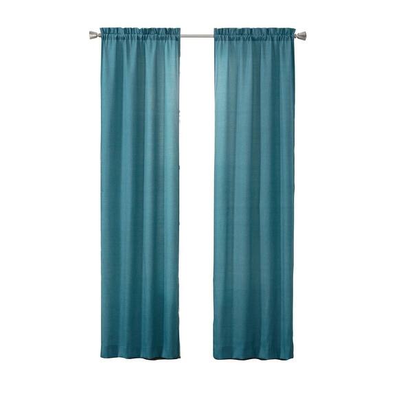 Porch Den Brown Pairs To Go Teller 2 Pack Window Curtains Overstock 20223124