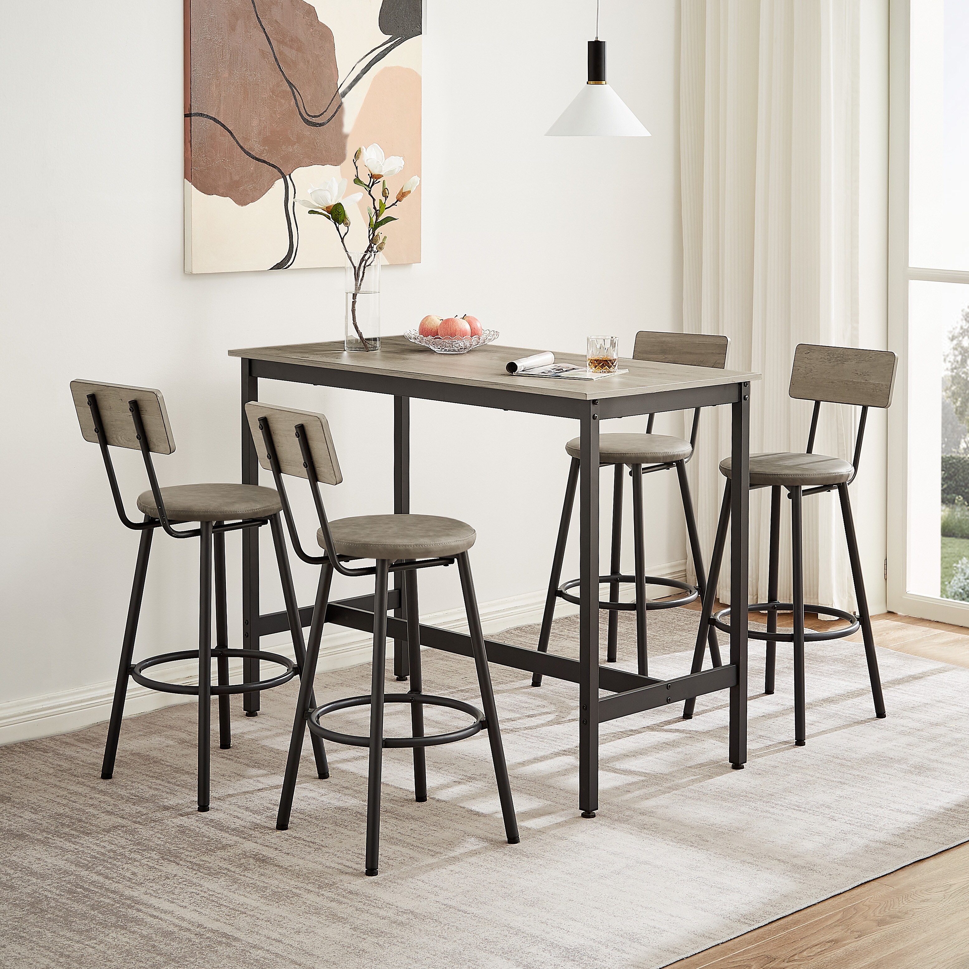 Pub High Dining Table 5 Piece Set - N/A - Bed Bath & Beyond - 40398692