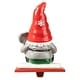 preview thumbnail 23 of 33, Glitzhome Resin Santa Snowman Penguin Gnomes with JOY Christmas Stocking Holders Mantel Ornament(Set of 3)