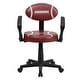 preview thumbnail 17 of 15, Sports Swivel Task Office Chair with Arms