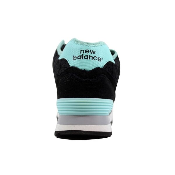 new balance 574 mid cut black