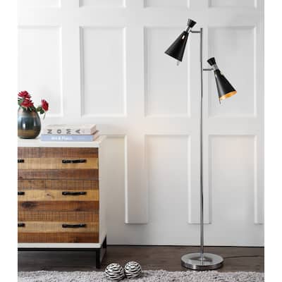 SAFAVIEH Lighting 60-inch Efisio LED Floor Lamp - 20" x 10" x 61.5"