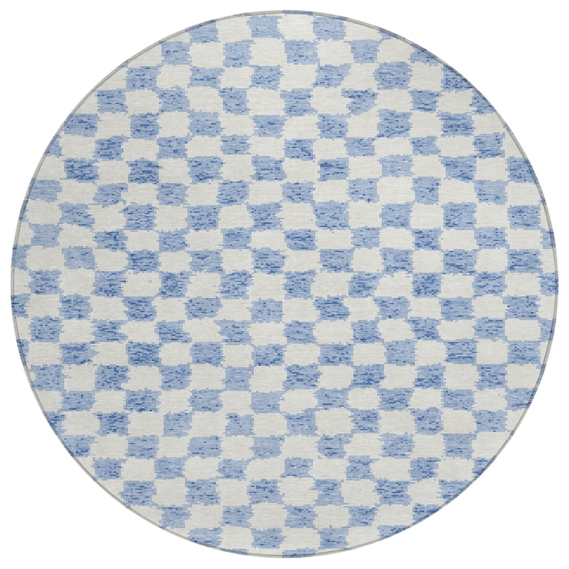 HomeRoots Geometric Transitional Rectangle Outdoor Rug