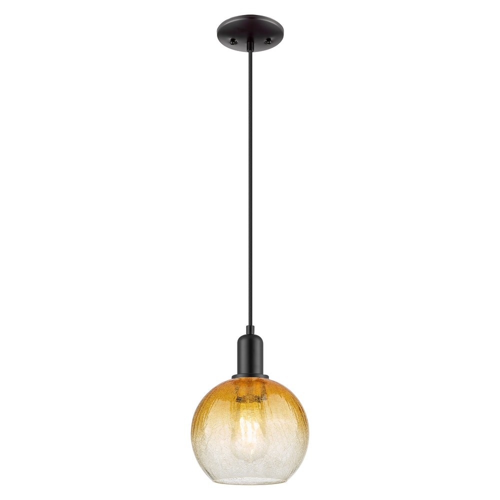 Innovations Lighting Downtown Urban - Brookhaven Globe - 1 Light 8" Cord Hung Mini Pendant