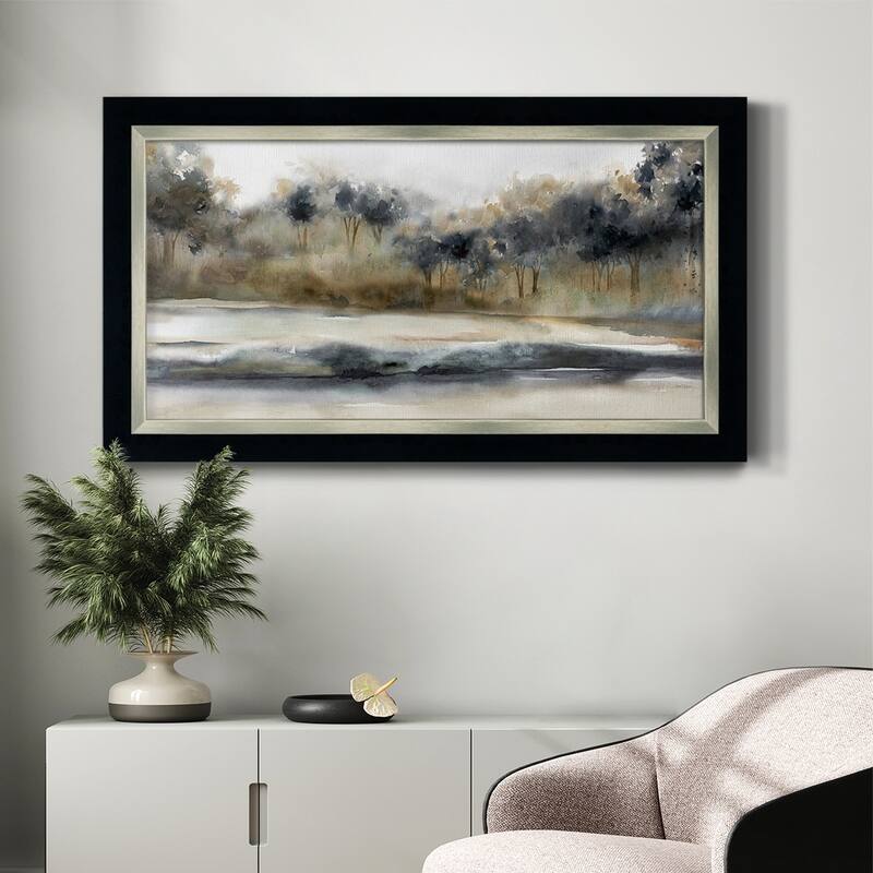 Silent River Premium Framed Canvas- Ready to Hang