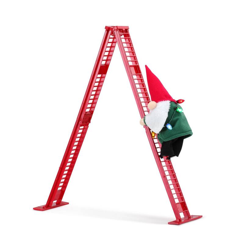 Mr. Christmas Mini Super Climbing Gnome Decoration