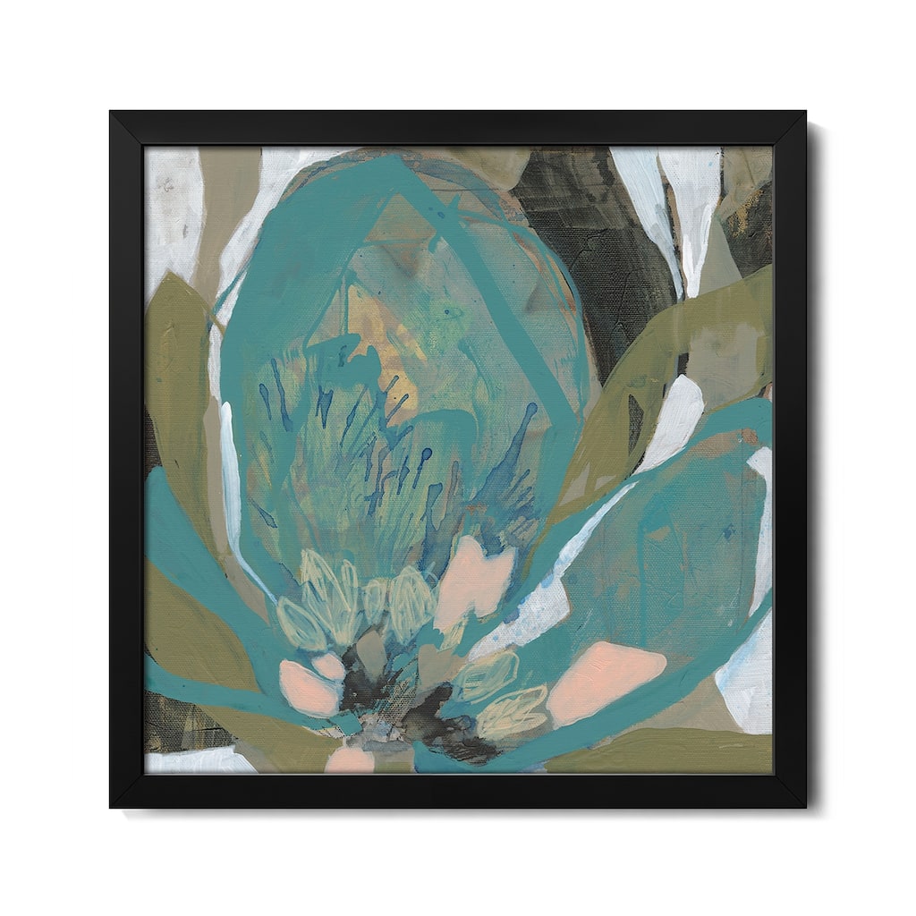 Petal Puzzle I Premium Framed Poster by Jennifer Goldberger