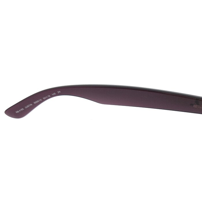 Ray- Ban 0RB4165 659514 Justin Transparent Violet Square