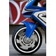 preview thumbnail 10 of 24, Electric Ride-On Motorcycle for Kids, LED Lights, Bluetooth, Training Wheels, 12V