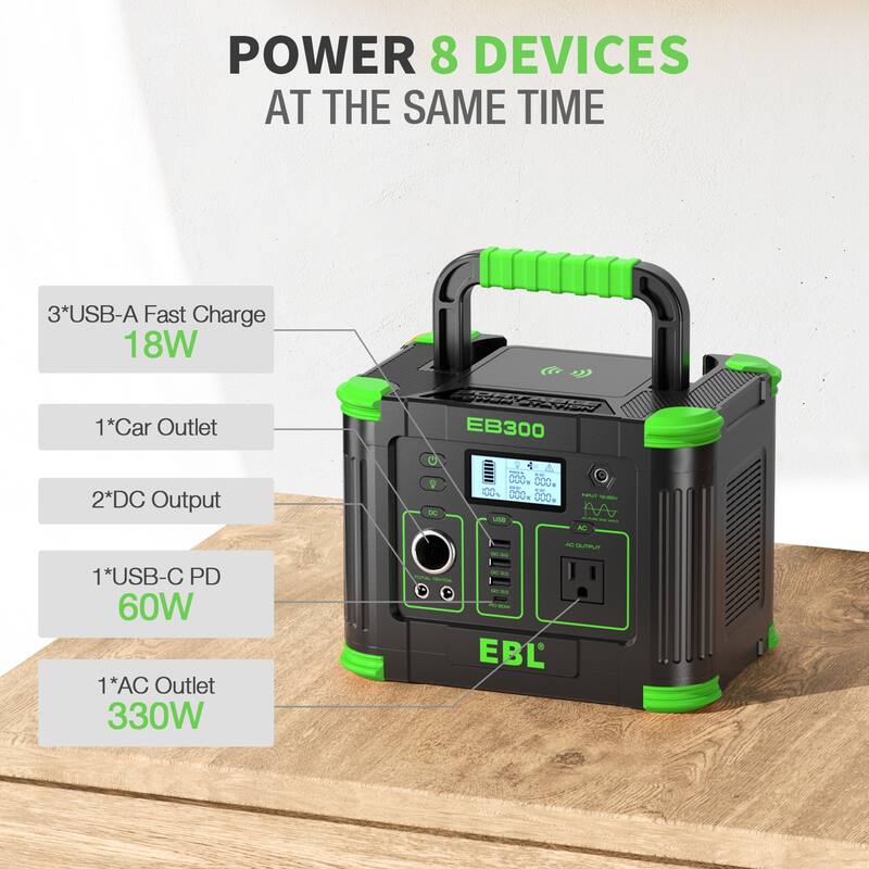 EBL Portable Power Station Voyager 330W