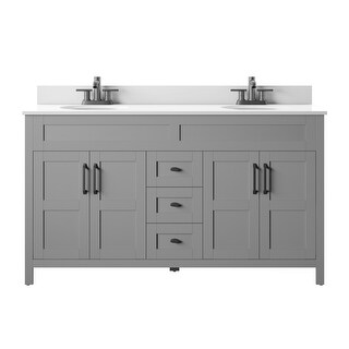 60" Double Bathroom Vanity