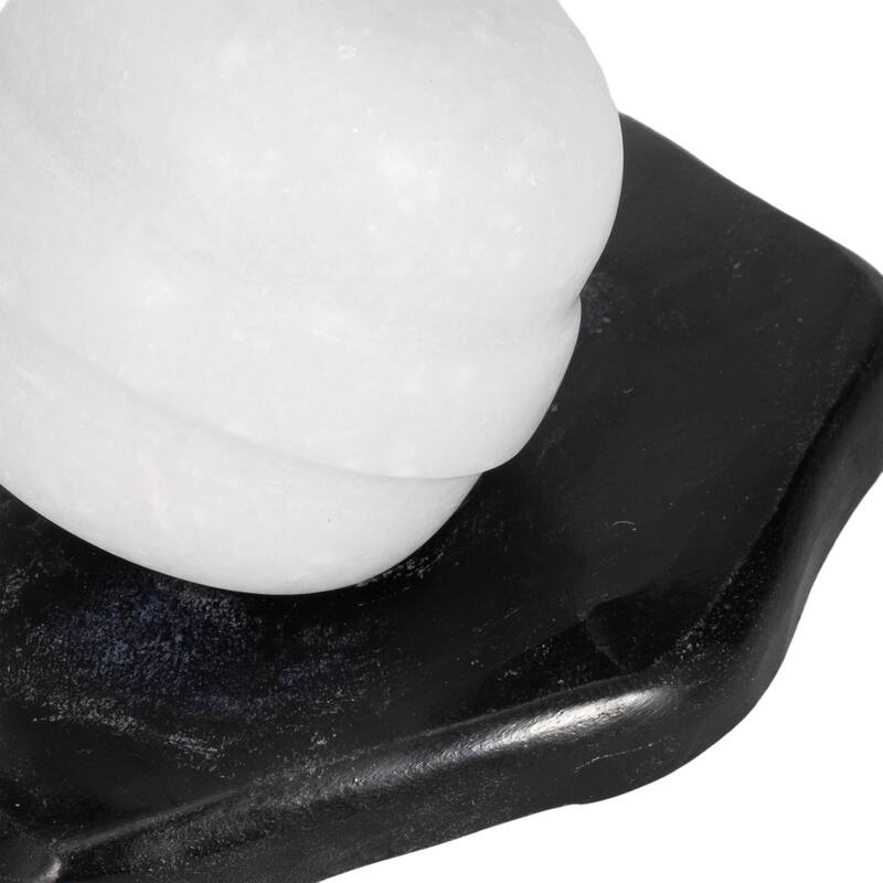 Sagebrook Home 6" Marble Multi Melted Lollipop - 6" x 3" x 5"