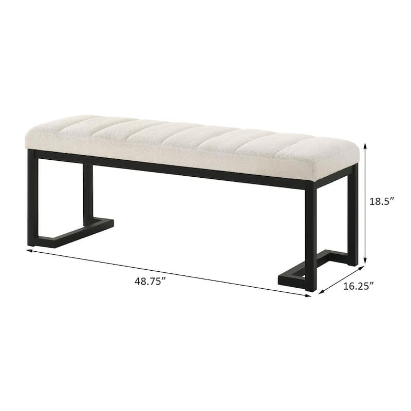 Mira Upholstered Entryway Accent Bench