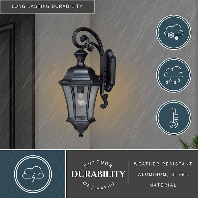 Vaxcel Lighting Aberdeen Single Light 23" High Outdoor Wall Sconce