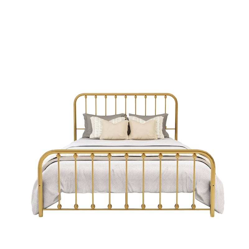 Alazyhome Sturdy Metal Platform Bed Frame