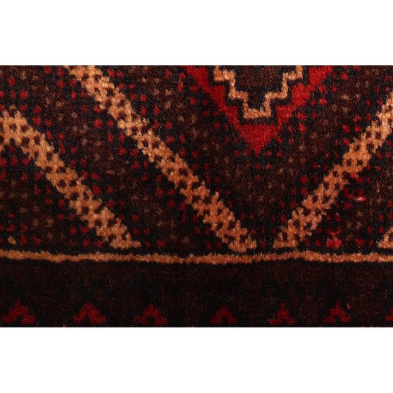 ECARPETGALLERY Hand-knotted Teimani Dark Navy Wool Rug - 2'9 x 4'7