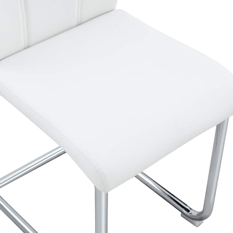 PU Upholstered Dining Chairs (Set of 4/6)