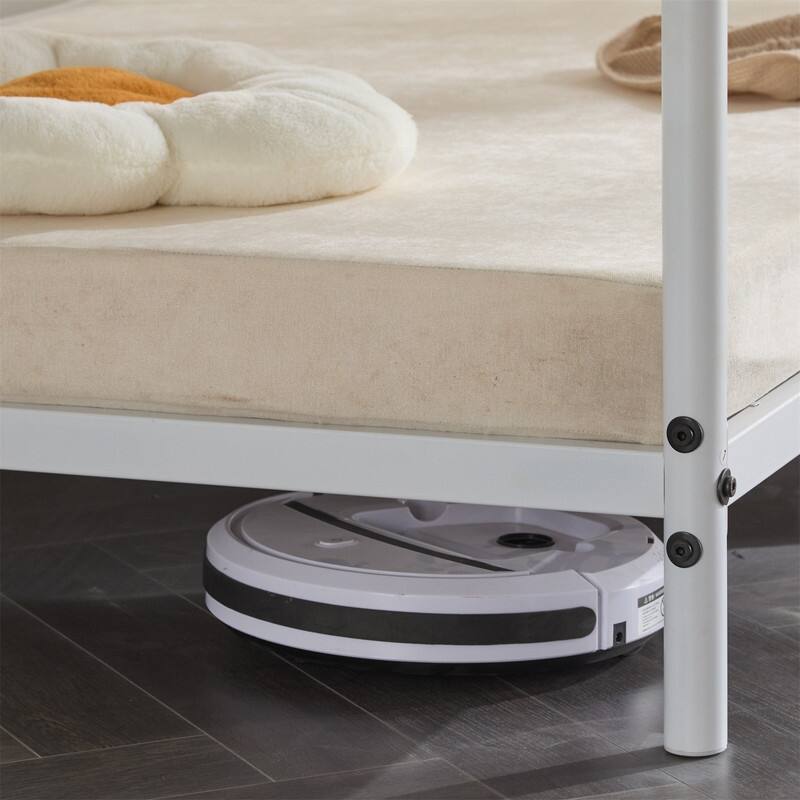Twin-friendly Metal Bunk round Beds in Multiple colors