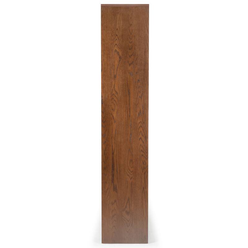 SAFAVIEH Couture Norrington Wood 5 Shelf Bookshelf - 38"W x 15"D x 76"H