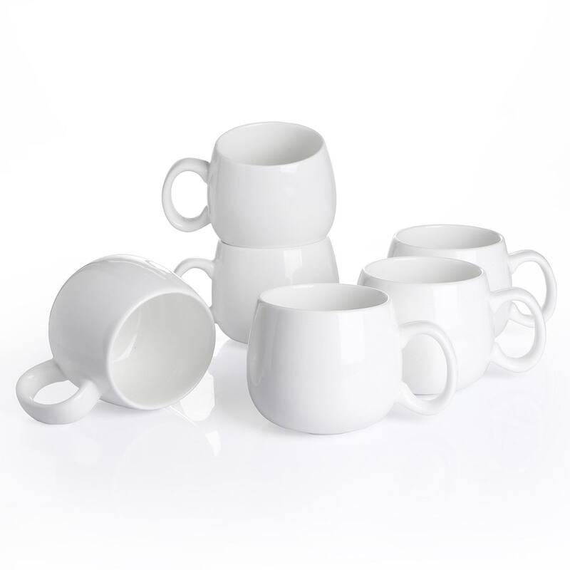 Panbado Nina 12 oz. Multi-Color 6-Piece Mugs
