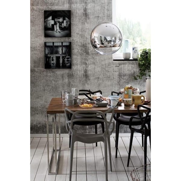 Shop 2xhome Set Of 2 Modern Stacking Design Master Chair Dining