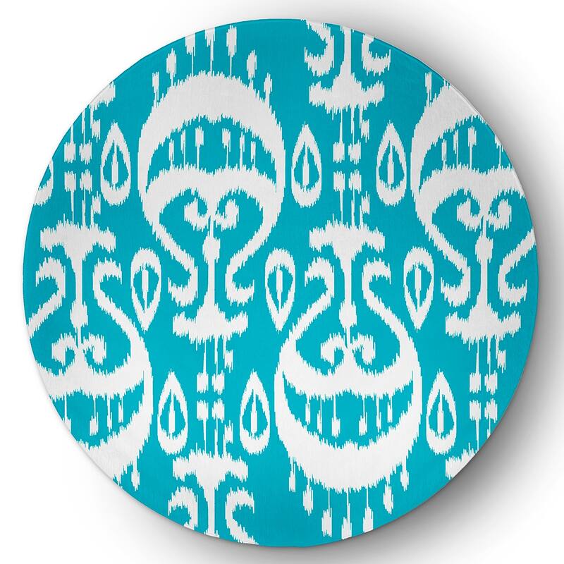 Ikat Soft Chenille Rug