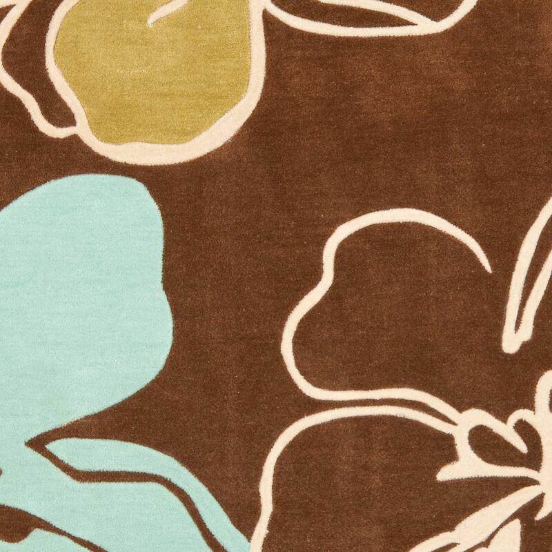 SAFAVIEH Handmade Modern Art Mackenzie Modern Polyester Rug