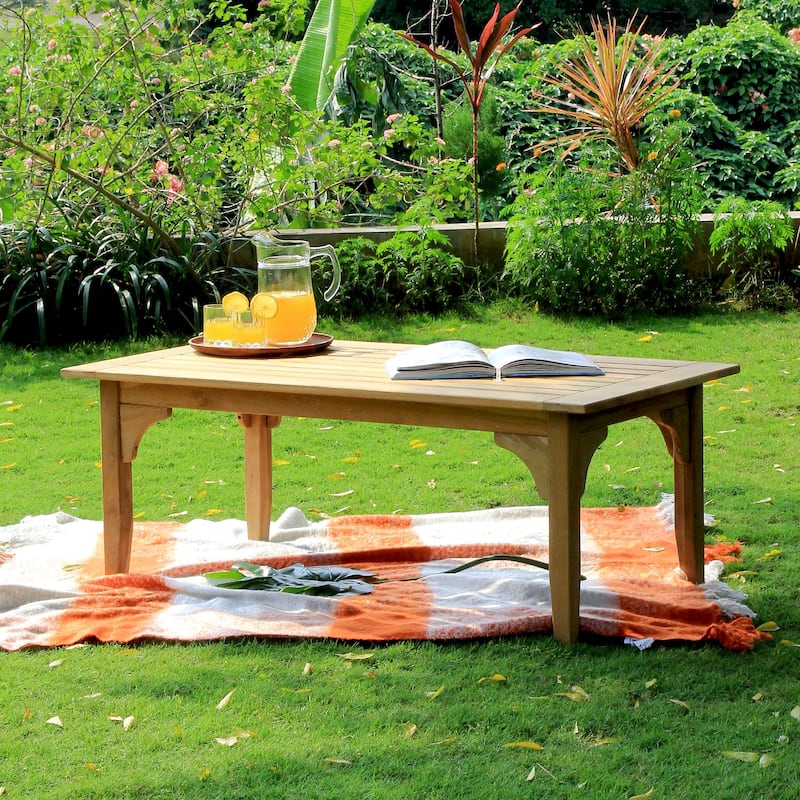 Cambridge Casual Leon 5-piece Teak Wood Patio Conversation Set