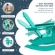 preview thumbnail 69 of 73, Laguna Kids Outdoor Poly Adirondack Rocking Chair with Cup Holder (Set of 2)