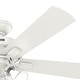 preview thumbnail 12 of 21, Hunter 52" Crestfield Ceiling Fan with LED Light Kit and Handheld Remote - Casual, Farmhouse, Transitional, Rustic