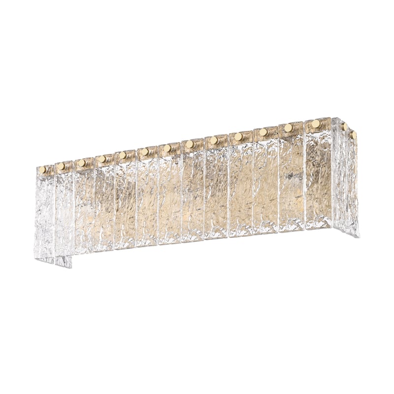Z-Lite Glacier 3 Light Vanity - Modern Gold
