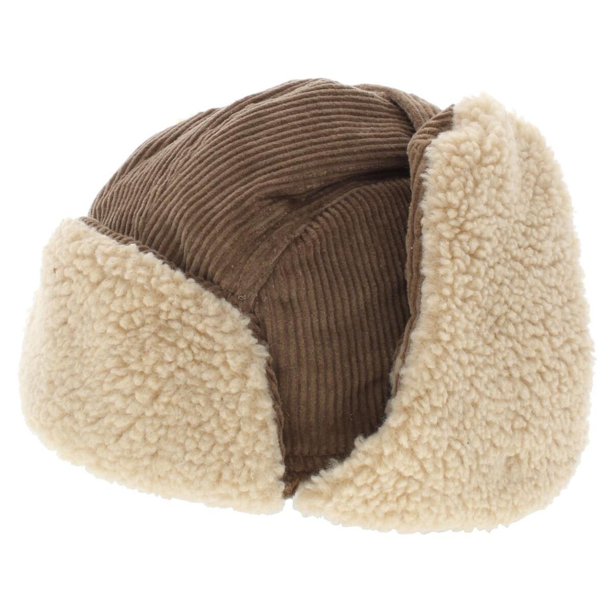 Shop Levi S Mens Trapper Hat Corduroy Fleece Lined S M