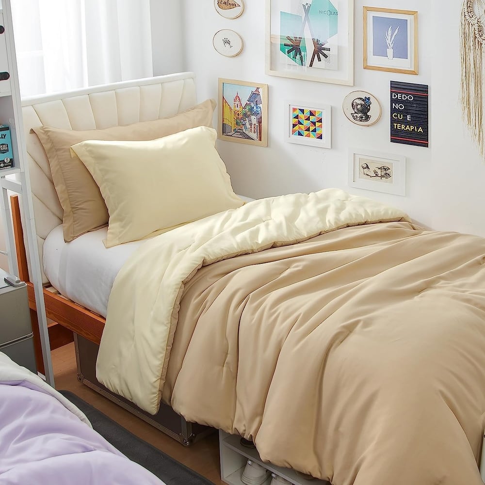 Dorm Haul® - Cozy College Comforter Set - Twin XL Reversible Bedding