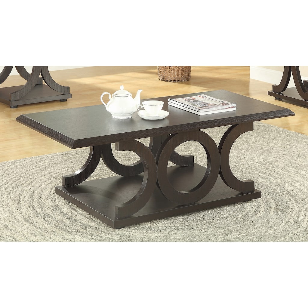 Karsten Wood Top Coffee Table