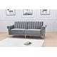 preview thumbnail 68 of 78, Legend Furniture Covertible Velvet Sofa Bed Sleeper