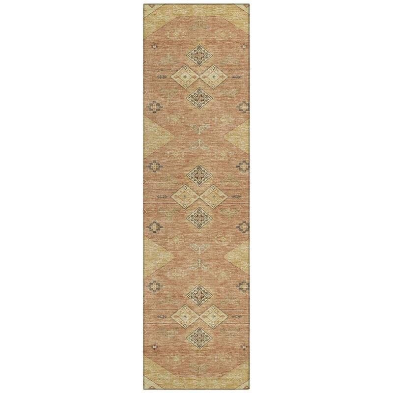 Machine Washable Indoor/ Outdoor Global Hiawatha Chantille Rug